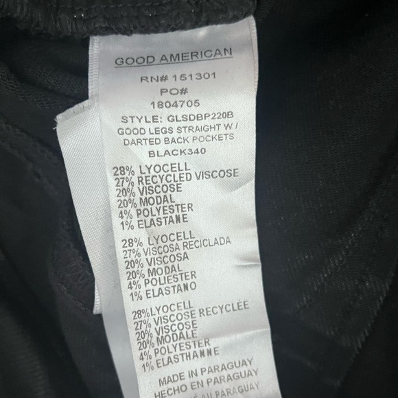 Good American Good Legs Straight Women’s Jeans - Picture 8 of 8